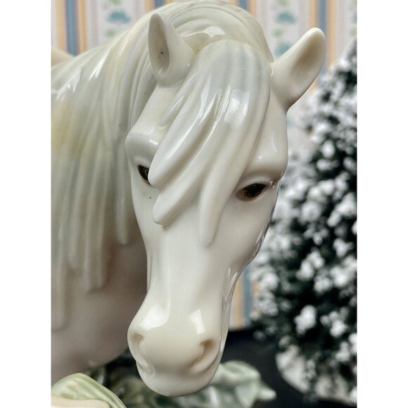 Lladro  A Boy And His Pony 1460 Retired W/ BOX Glossy Mint Condition RARE - Picture 6 of 16